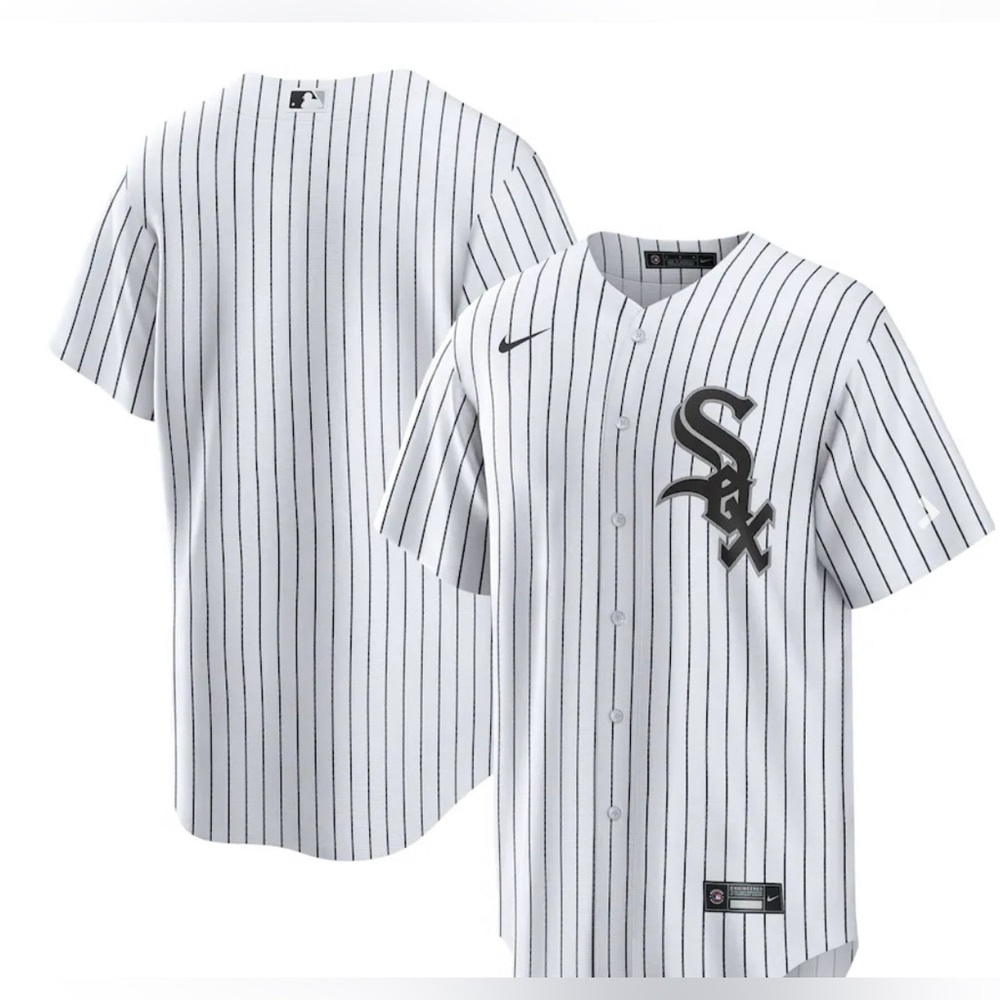 Nike Authentic Chicago White Sox MLB Baseball Jersey Pinstripe Men's Siz… - Picture 2 of 6